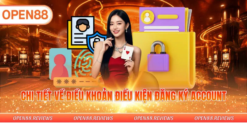 Chi tiết về điều khoản điều kiện đăng ký account