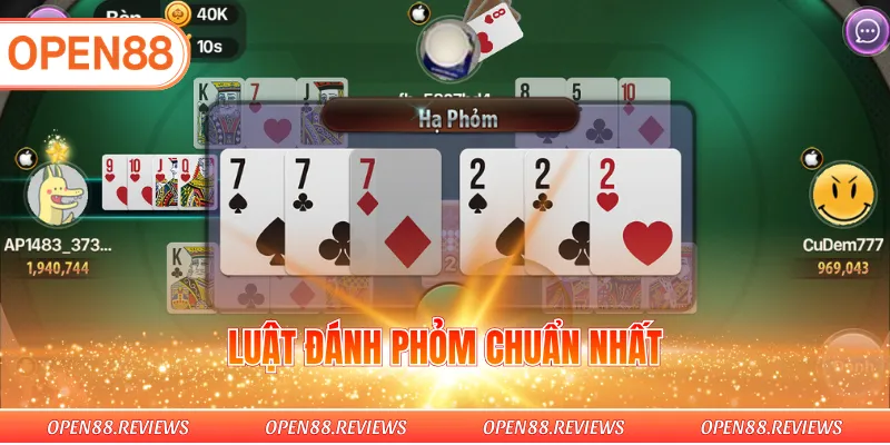 Luật đánh phỏm chuẩn nhất